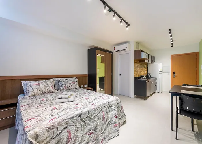 Apartamento Liv Apto 1111 Pratico, Completo E Bem Localizado